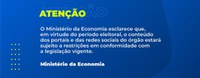 Economia ajusta canais de divulgação e comunicação para o período eleitoral