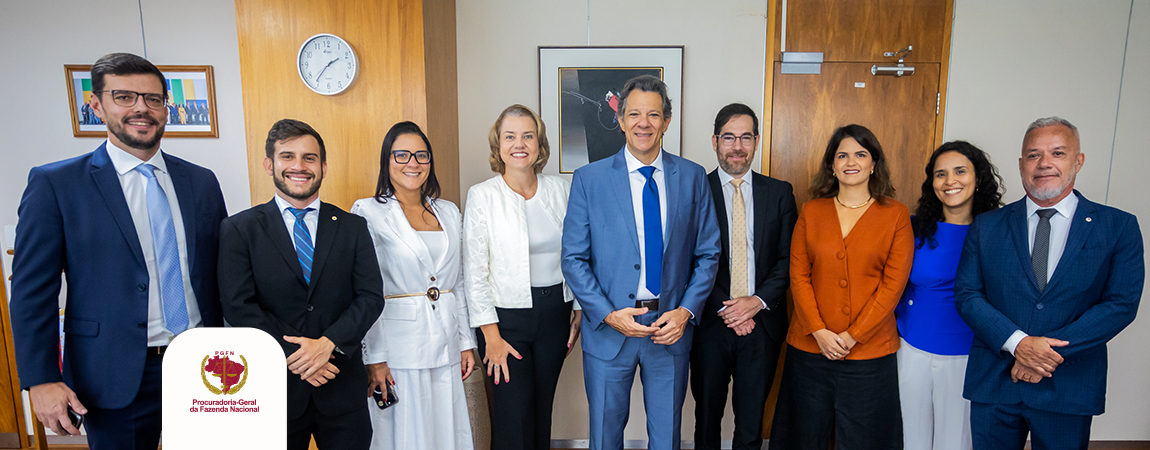 Ministro da Fazenda, Fernando Haddad, recebeu integrantes da PGFN nesta segunda (2)