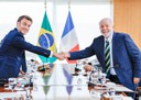 Reunião bilateral com o Presidente da República Francesa, Emmanuel Macron