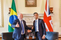 British PM Rishi Sunak announces contribution to the Amazon Fund “in tribute to president Lula's leadership on this issue"