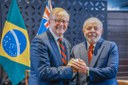 President Lula with the Prime Minister of Australia, Anthony Albanese