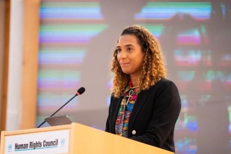 Minister of Racial Equality, Anielle Franco, shared the Brazilian initiatives during a meeting with leaders from other countries. Programa Juventude Negra Viva and Programa Federal de Ações Afirmativas were the highlights of a panel about ‘Reparation and Economic and Sustainable Justice’