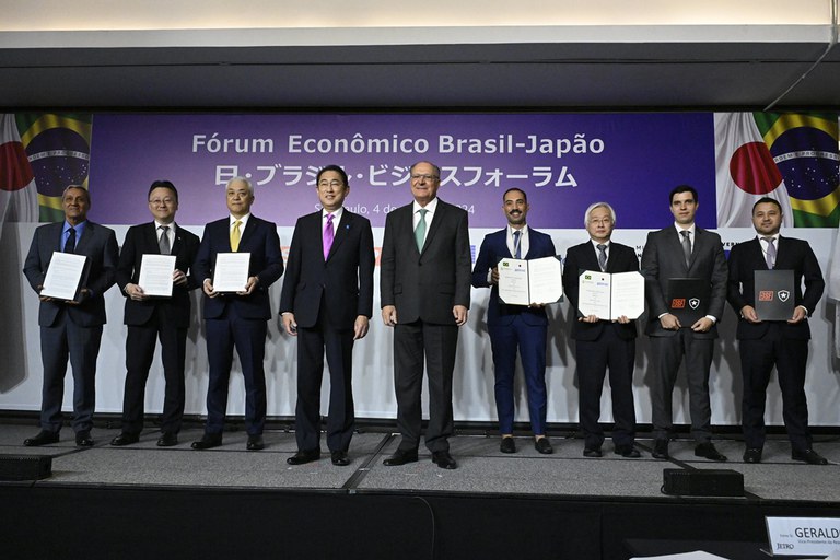 Alckminとの量子フォーラムでは、日本の首相とビジネスリーダーがブラジルの経済的可能性を強調しています — Planalto
