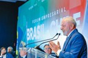 “O bom negócio é aquele em que os dois países ganham”, diz Lula no Fórum Empresarial Chile-Brasil em Brasília