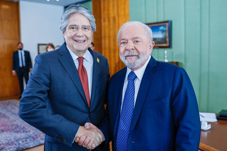 Chegada de Guillermo Lasso (Equador)