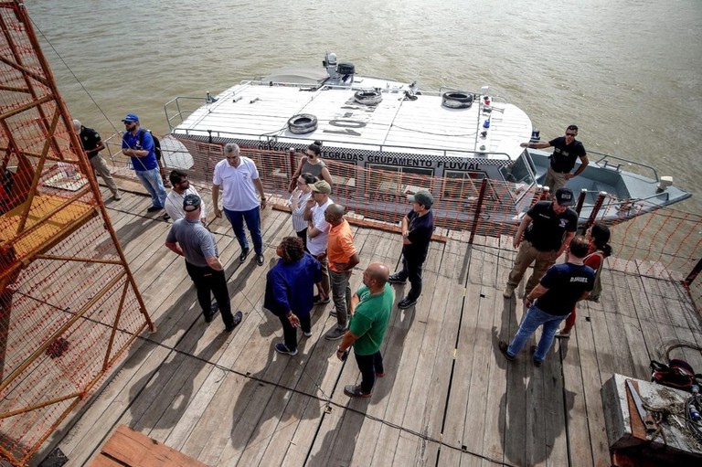 Técnicos conocen el Puerto de Outeiro