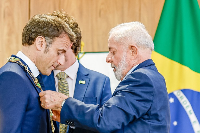 Cerimônia de imposição de condecoração