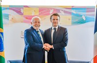 Reunión entre los presidentes Lula y Macron consolida la reanudación de las relaciones Brasil-Francia