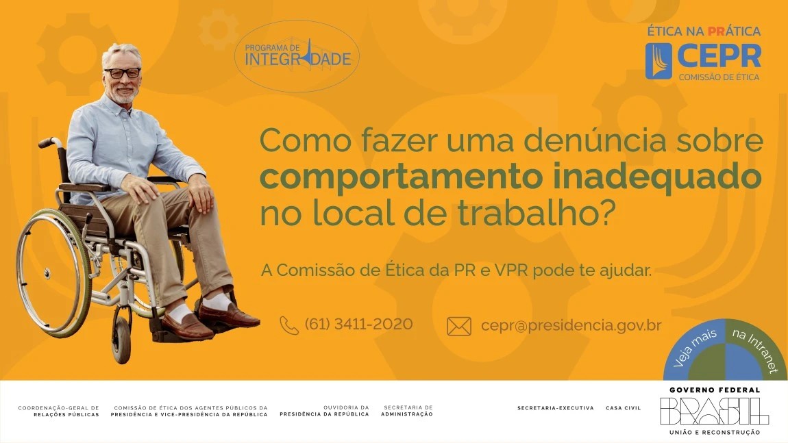 Como fazer uma denúncia sobre comportamento inadequado no local de trabalho?