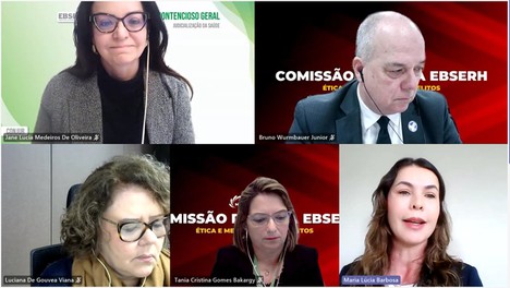 O evento foi online e debateu ética e mediação de conflitos