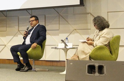 Luiz Delazari detalhou as ações recentes da empresa para promoção da ética (Foto: George Alcântara/SECEP)