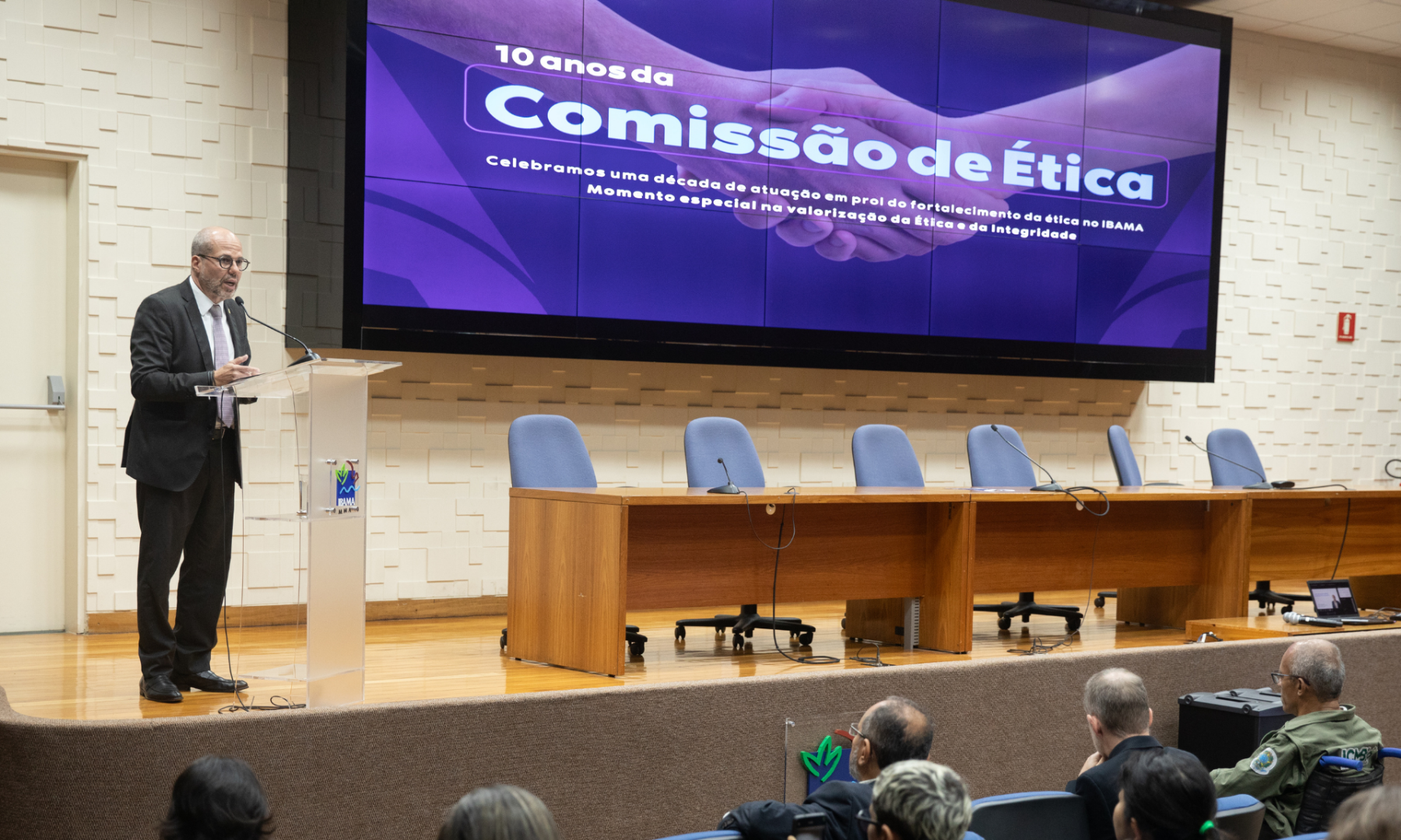 Presidente da CEP Participa da Celebração dos 10 Anos da Comissão de Ética do Ibama