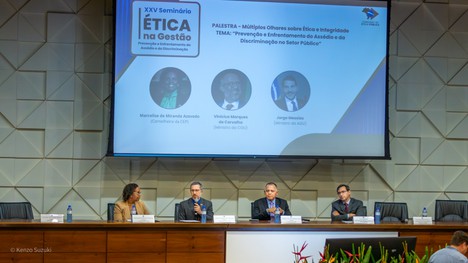 Palestra Multiplos Olhares sobre Ética e Integridade (Foto: Kenzo Suzuki)