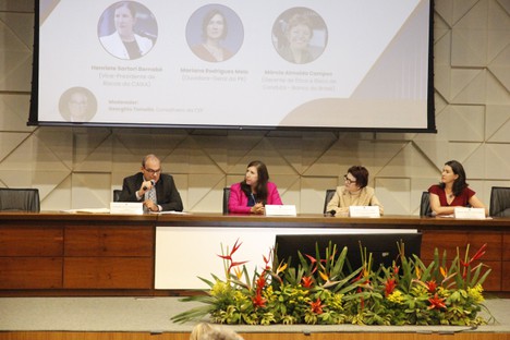 Painel 1 tratou sobre Reflexões sobre Assédio e Discriminação no Ambiente de Trabalho (Foto: George Alcântara - SECEP)