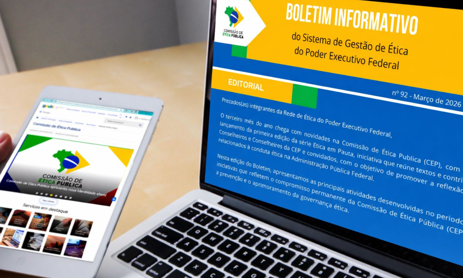 Boletim Informativo nº 92, de março de 2026