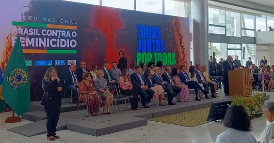 Lançamento do Pacto Nacional Brasil contra o Feminicídio