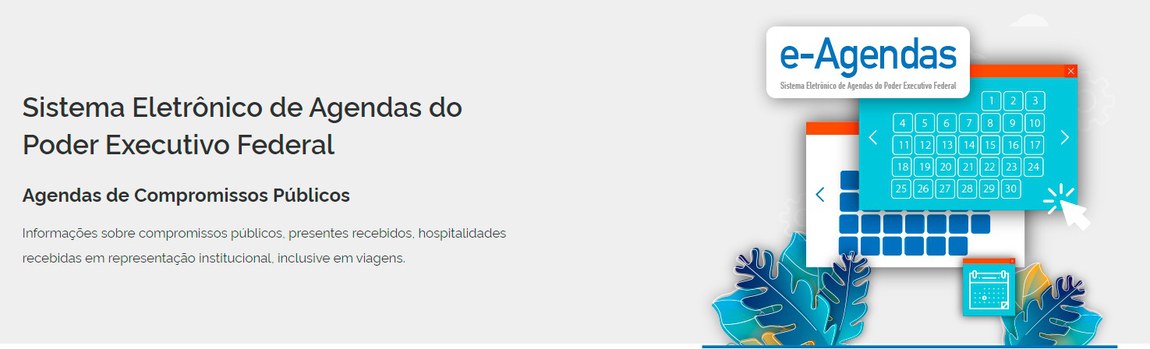 Sistema e-Agendas - Controladoria-Geral da União