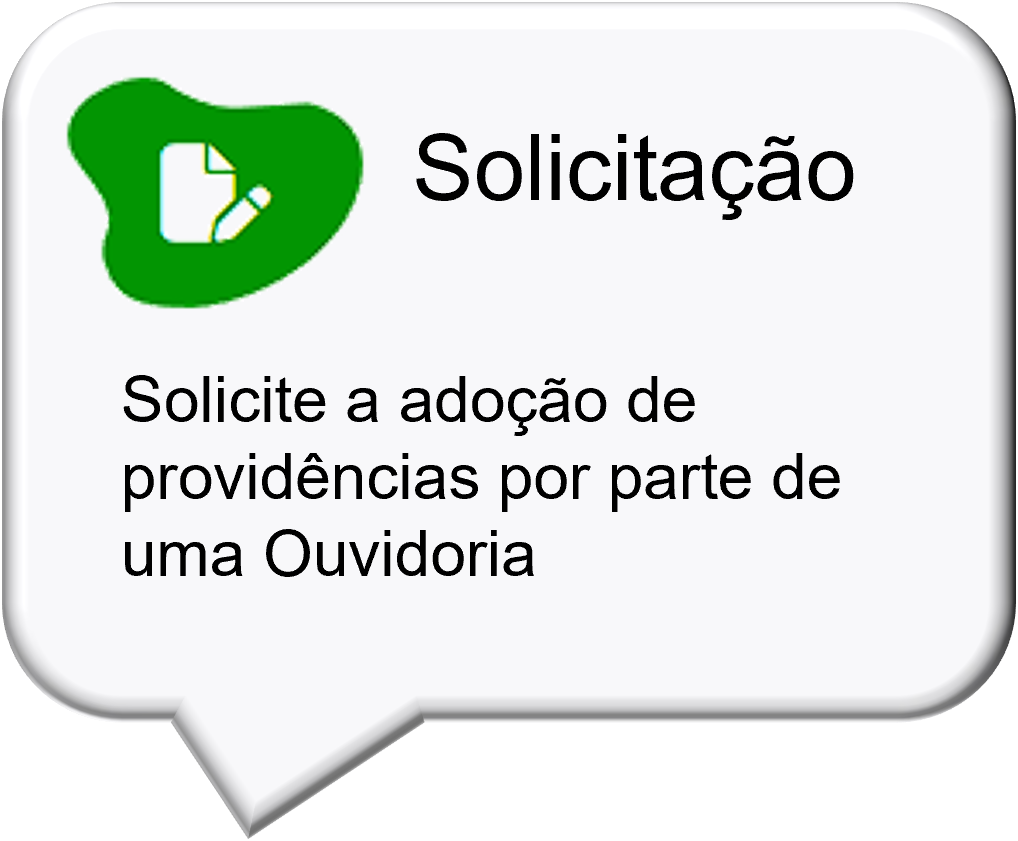 Solicite a adoção de providências pela Ouvidoria