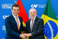 Reunião bilateral entre o presidente Lula e o presidente da Bolívia, Rodrigo Paz