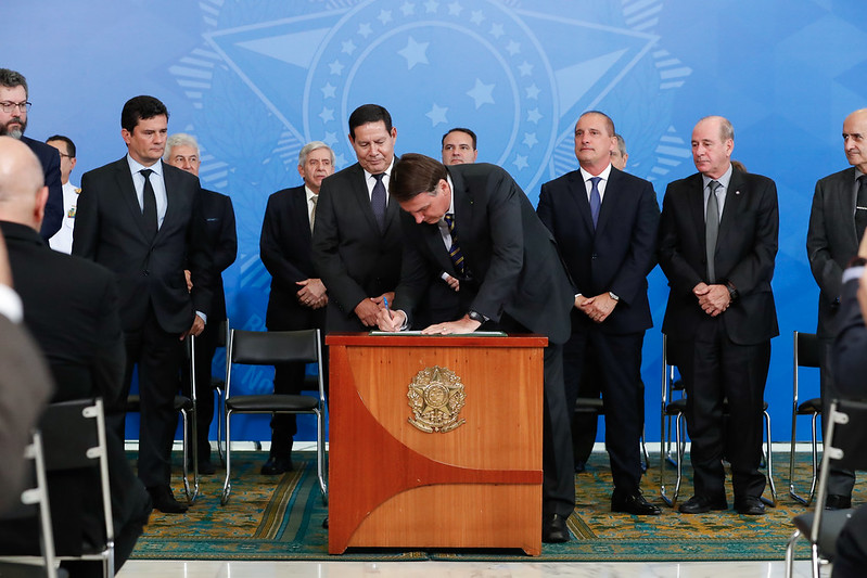 Cerimônia de assinatura do decreto que dispõe sobre o Conselho Nacional da Amazônia Legal