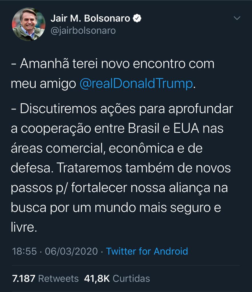 twwiter PR sobre Trump