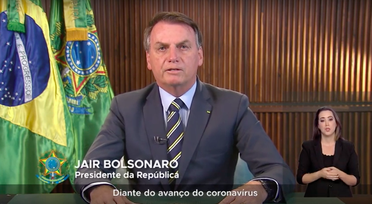 Bolsonaro pronunciamento