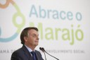 "Temos que integrar todo o Brasil", diz Bolsonaro ao lançar programa Abrace o Marajó