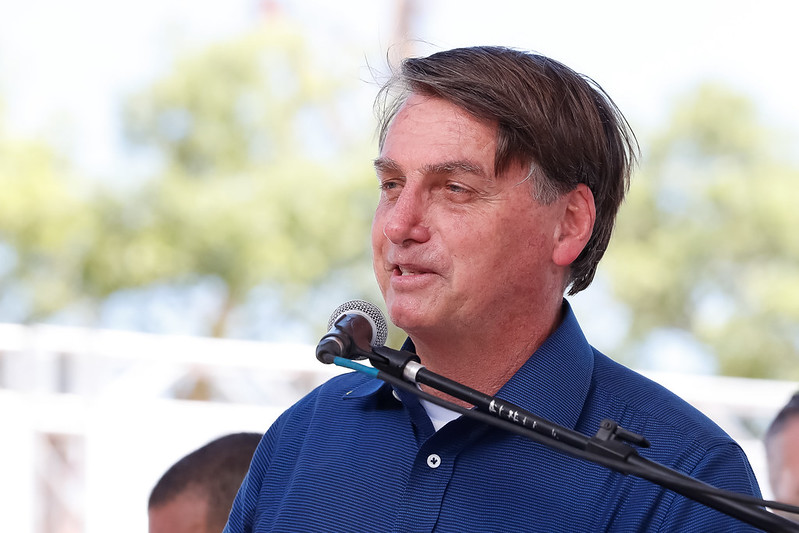 Jair Bolsonaro participa da cerimônia de entrega do "Projeto Belém Porto Futuro"