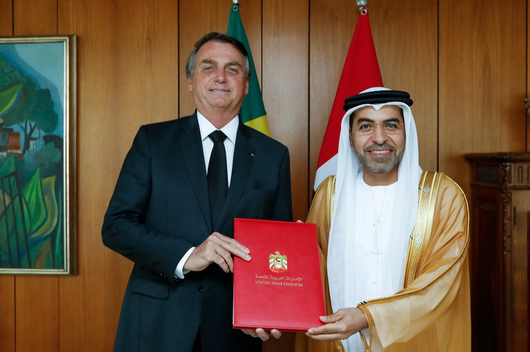 Presidente Jair Bolsonaro recebe cartas credenciais de embaixadores recém-nomeados