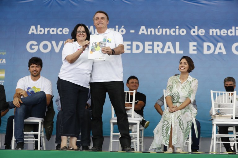 Presidente Jair Bolsonaro cumpre agenda em Breves – Pará