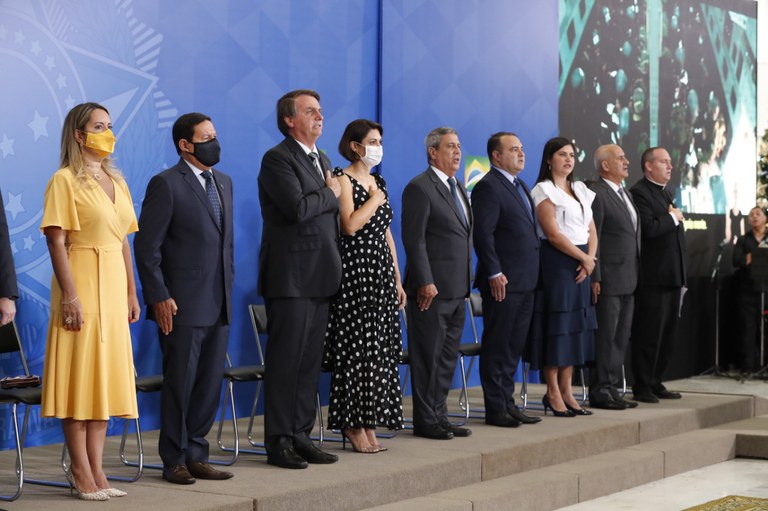 Presidente participa de Ação de Graças no Palácio do Planalto