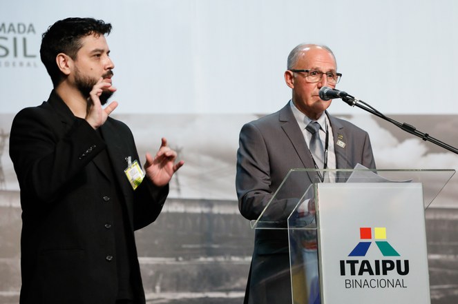 Novo Diretor-Geral Brasileiro da Itaipu Binacional, Gen Francisco Ferreira.  Foto: Alan Santos/PR
