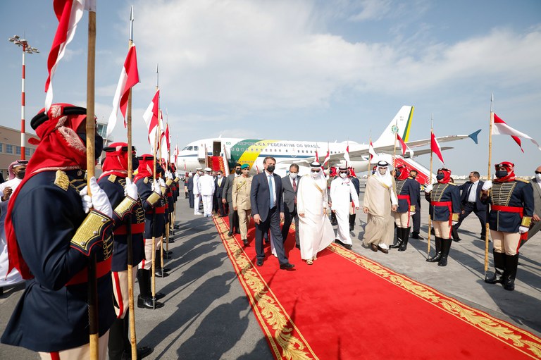 Presidente da República, Jair Bolsonaro, inaugura embaixada do Brasil no Reino do Bahrein
