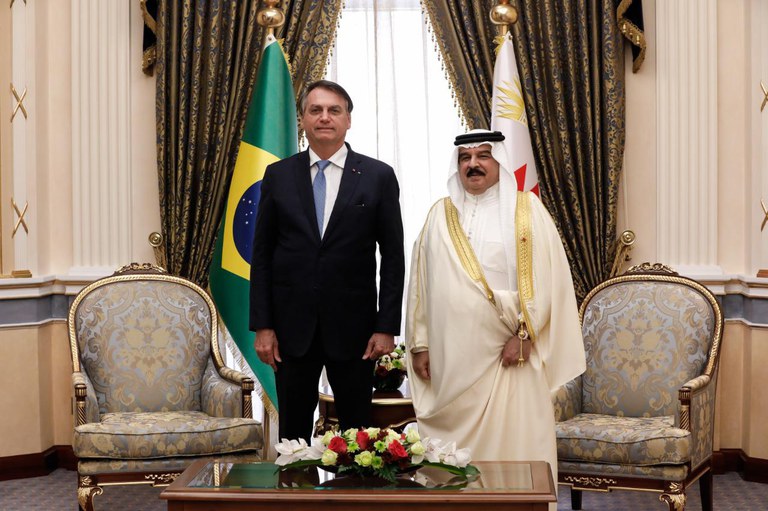 Presidente Jair Bolsonaro apresenta oportunidades do Brasil ao Bahrein