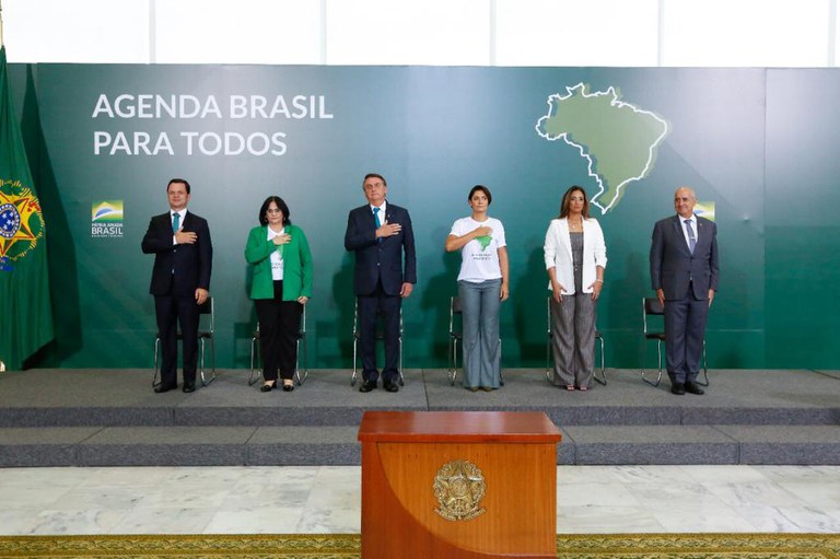 Presidente Jair Bolsonaro anuncia Agenda Brasil Para Todos com ferramentas digitais para fortalecer o sistema