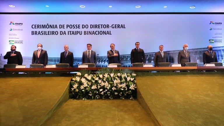 Presidente Jair Bolsonaro dá posse ao novo diretor-geral brasileiro da Itaipu Binacional