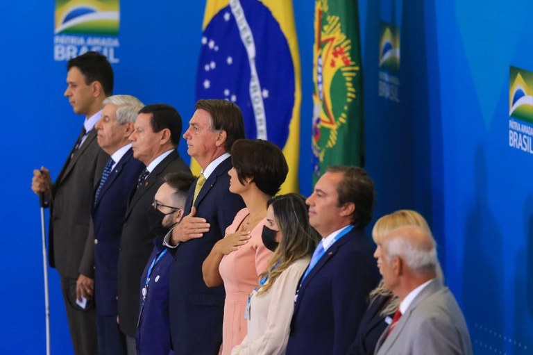 Presidente Jair Bolsonaro participa de evento que celebra a contratação de pessoas com deficiência