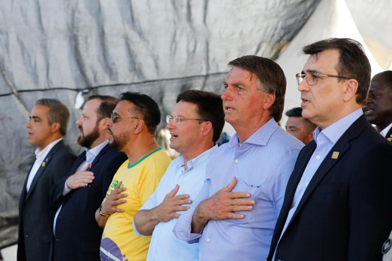 Na Bahia, Presidente Jair Bolsonaro participou de celebração pelos 522 anos do descobrimento do Brasil