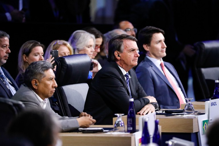 Presidente da República, Jair Bolsonaro, participa da abertura da IX Cúpula das Américas, nos Estados Unidos