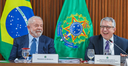 Lula e Padilha em reunião com governadores