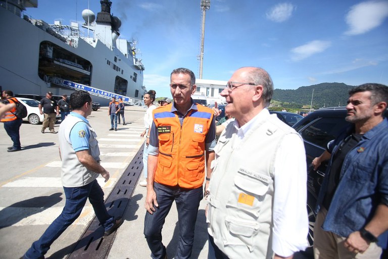 Vice-presidente Alckmin e ministro Waldez Góes