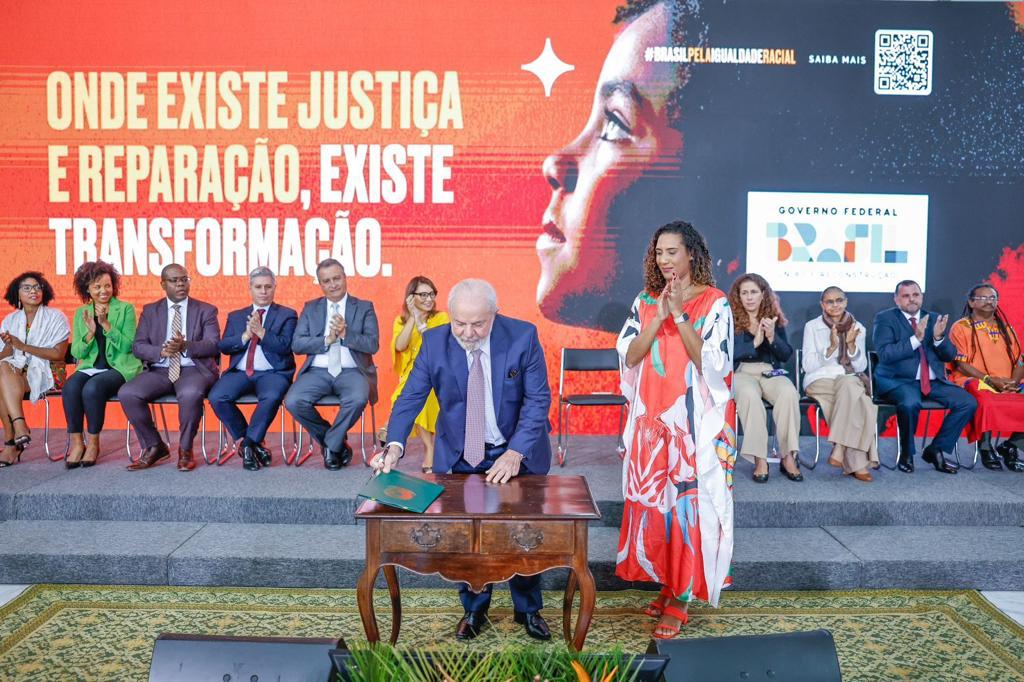 Medida foi anunciada pelo presidente Lula dentro de um pacote de ações voltadas para ampliar políticas de igualdade racial e combate ao racismo
