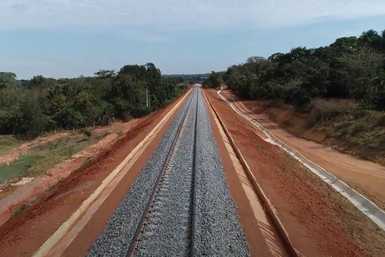 Trecho da Rodovia Norte-Sul no estado de Goiás