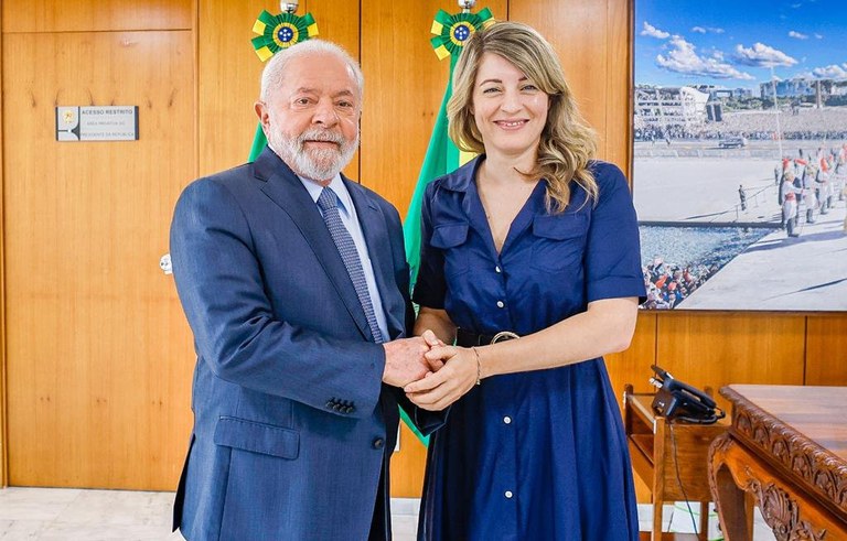 President Lula meets with Canadian Chancellor for Environment, Defence, Trade and Investment Programs — Planalto