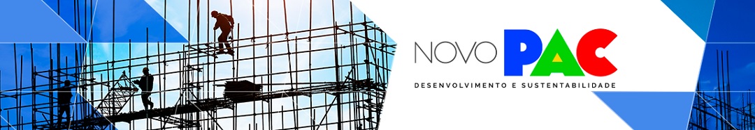 Banner com link para acesso ao Portal do Novo PAC