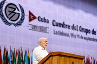 Presidente condena embargo a Cuba e reivindica inserção de países em desenvolvimento na Quarta Revolução Industrial