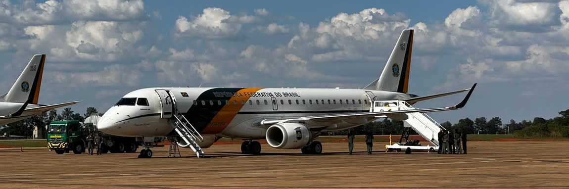 Aeronave da Presidência da República foi acionada em caráter de urgência