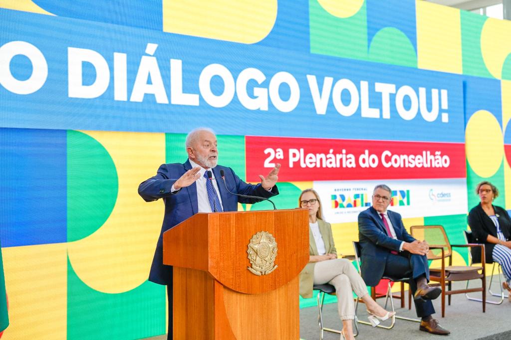 Conselhão apresenta resultados ao presidente Lula — Planalto