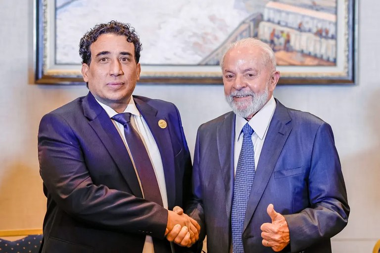 Lula e Mohamed al-Menfi