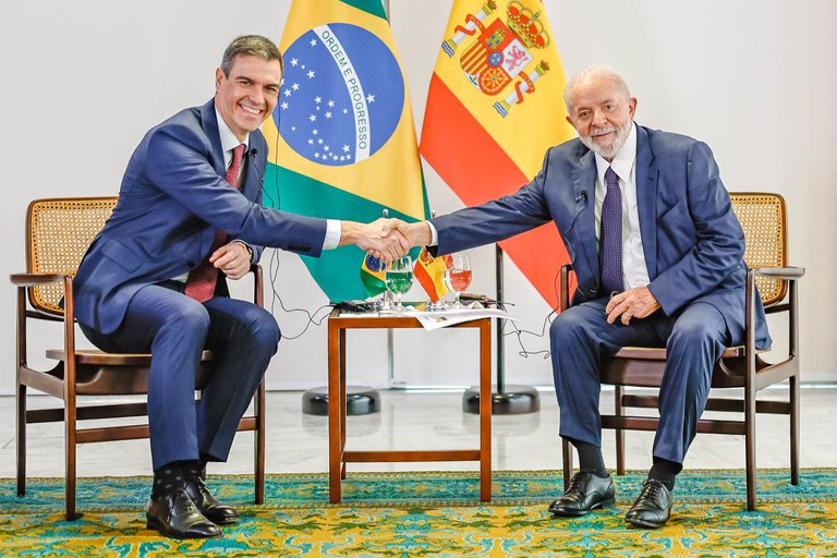 “Pudimos demostrar la afinidad entre nuestros gobiernos”, dice Lula sobre la visita del presidente español — Planalto